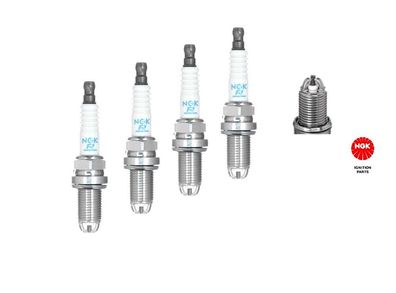 4x NGK 2789 Zündkerze BKUR5ET M14x1.25 19mm SW16