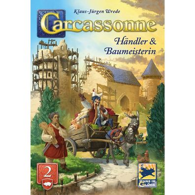Carcassonne | Händler & Baumeisterin - Erweiterung (Box 2)