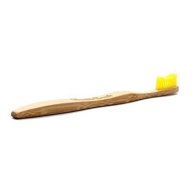 Weiche Zahnbuerste fuer Erwachsene, Gelb, 3er Pack