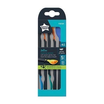 Tommee Tippee Weiche Fuetterloeffel 4m+, 5er Set