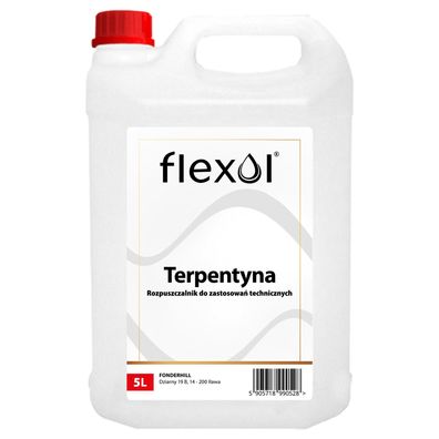 terpentin Lösungsmittel Verdünner Öl 5 L Flexol Terpentin-Öl