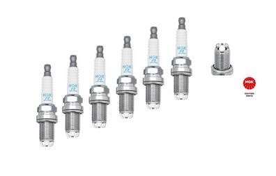 6x NGK 3964 Zündkerze BKR5EKU M14x1.25 19mm SW16 für Mercedes VW TVR