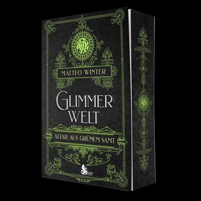 Glimmer Welt | Altar aus grünem Samt | Matteo Winter | Taschenbuch | 420 S