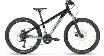 Stevens Team RC Space Black 24&quot; Diamant Kinderfahrrad 20 bis 24 Zoll in Schwarz
