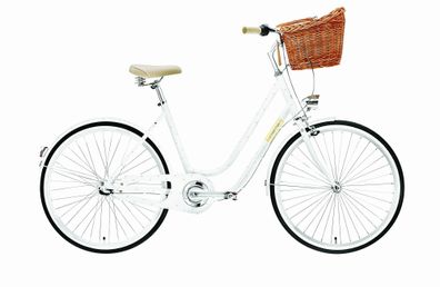 Creme Cycles Mini Molly Gold Chic 24&quot; Trapez Kinderfahrrad 20 bis 24 Zoll in Wei