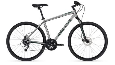 Kellys Cliff 90 Medium grey 28&quot; Diamant Crossbike in Silber