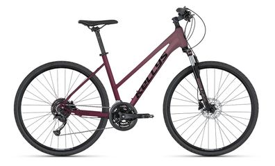 Kellys Pheebe 20 Rosy red 28&quot; Trapez Crossbike in Dunkelrot