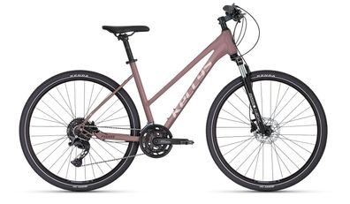 Kellys Pheebe 30 Rose gold 28&quot; Trapez Crossbike in Pink/Rosa