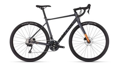 Kellys Soot X50 Graphite grey 28&quot; Diamant Gravelbike in Anthrazit