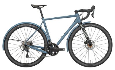 Rondo Mutt AL Audax Road Plus Stone Grey/Fawn 28&quot; Diamant Gravelbike in Blau