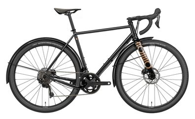 Rondo Mutt ST Audax Road Plus Black/Tan 28&quot; Diamant Gravelbike in Schwarz