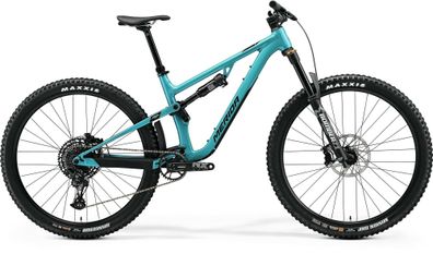 Merida ONE-FORTY 700 Metallic TEAL 29" Diamant MTB Fully in Türkis