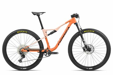 Orbea OIZ H30 Apricot Orange-Limestone Beige (Matt) 29&quot; Diamant MTB Fully in Ora