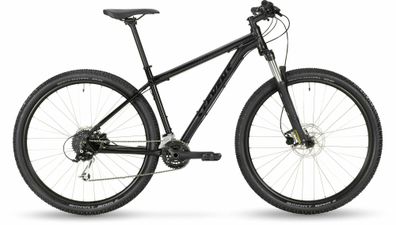 Stevens Tonga Stealth Black 27,5" Diamant MTB Hardtail in Schwarz