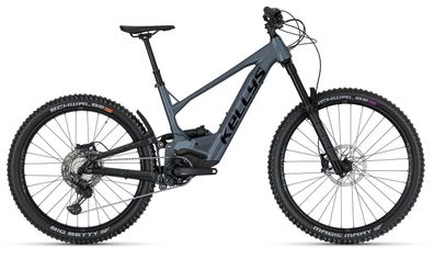 Kellys THEOS R50 P Steel Blue 29" 27,5" 725 Wh Diamant E-Mountainbike in Gr