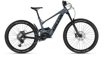 Kellys THEOS R50 LTD P Steel blue 29" 725 Wh Trapez E-Mountainbike in Grau
