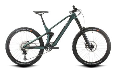 Conway WME 2.7 moos metallic matt / chrome 27,5" Diamant MTB Fully in Dunkelgrün