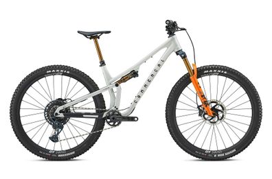 Commencal T.E.M.P.O. Signature Clear Silver 29" Diamant MTB Fully in Weiß