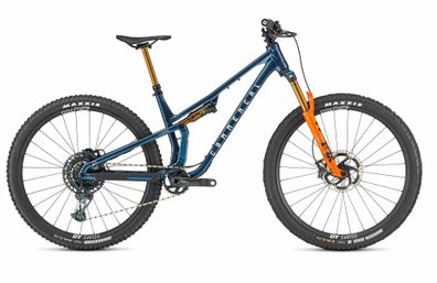 Commencal T.E.M.P.O. Signature Sparkly Blue 29" Diamant MTB Fully in Blau