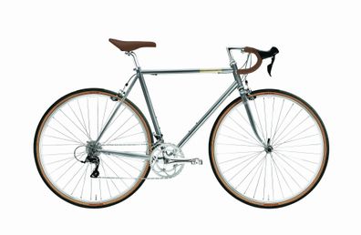 Creme Cycles Echo Solo Light Grey 28&quot; Diamant Rennrad in Grau
