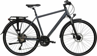 Panther Laval 5.0 anthrazit matt 28&quot; Trapez Trekkingrad in Anthrazit