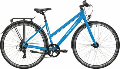Panther Laval 3.0 hellblau matt 28&quot; Trapez Trekkingrad in Hellblau