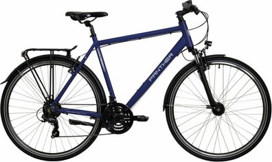 Panther Laval 2.0 blau matt 28&quot; Diamant Trekkingrad in Dunkelblau
