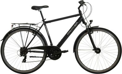 Panther Laval 1.0 schwarz matt 28&quot; Diamant Trekkingrad in Schwarz