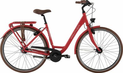 Panther Caraz 6.0 rot matt 28&quot; Wave Cityrad & Urban Bike in Rot