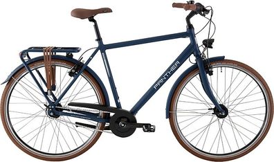 Panther Caraz 6.0 blau matt 28&quot; Diamant Cityrad & Urban Bike in Dunkelblau