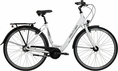 Panther Caraz 4.0 weiß matt 28&quot; Wave Cityrad & Urban Bike in Weiß