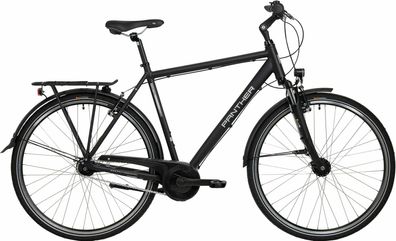 Panther Caraz 3.0 schwarz matt 28&quot; Diamant Cityrad & Urban Bike in Schwarz