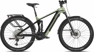 BESV TRS 130 URBAN 1.1 - 29" 708 Wh - jade green E-Tourenbike in Olivgrün