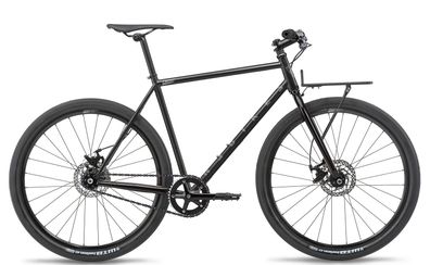 NS Bikes Crust Single Speed Black 27,5&quot; Diamant Singlespeed in Schwarz
