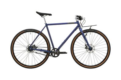 Creme Cycles Ristretto Roadster Cobalt 28&quot; Diamant Cityrad & Urban Bike in Blau