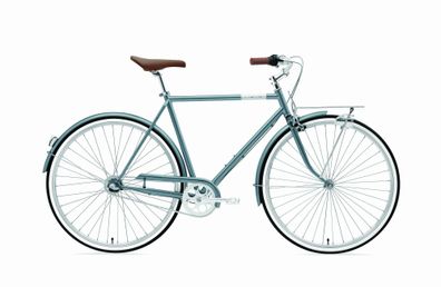 Creme Cycles Caferacer Man Uno Blue Clay 28&quot; Diamant Cityrad & Urban Bike in Bl
