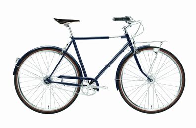 Creme Cycles Caferacer Man Doppio Onyx 28&quot; Diamant Cityrad & Urban Bike in Dunk