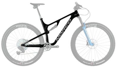 Norco Revolver FS 120 black / silver Rahmenset MTB Fully in Schwarz
