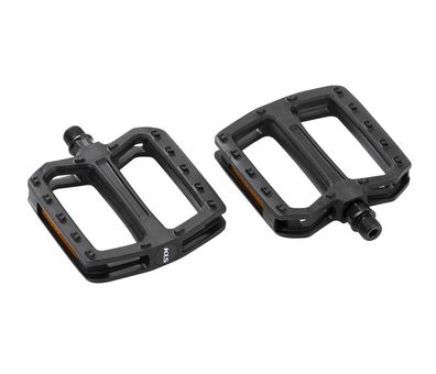KLS FLAT 20 Pedale black Flat Pedals in Schwarz
