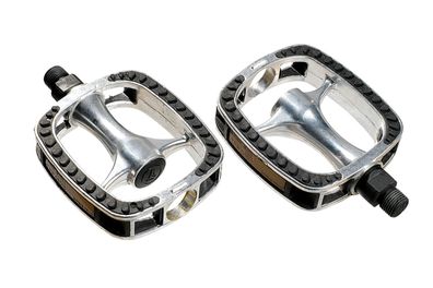 KLS TRAIL 30 Pedale grau Flat Pedals in Silber