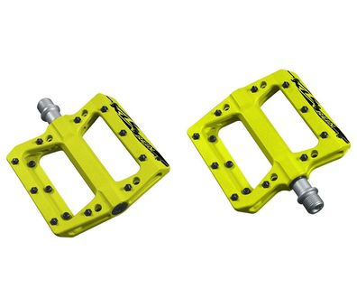 KLS REIN Pedale yellow Flat Pedals in Gelb