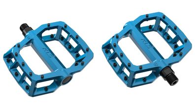 KLS FLAT 50 BB 023 Pedale Blue Flat Pedals in Blau