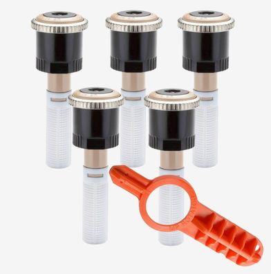 5x Hunter Rotator Düse MP 3500 90° - 210° Wurfweite 9,4 - 10,7 m + Einstellschlüssel