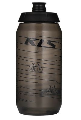 KLS Fahrradflasche Kolibri Black Trinkflaschen in Braun