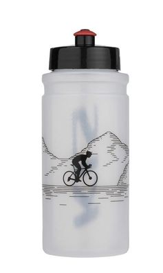 KLS Fahrradflasche TRACE Road Transparent Trinkflaschen in Transparent