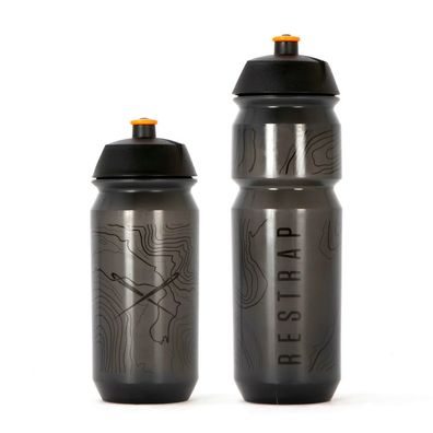 Restrap Contour Bottle Black Trinkflaschen in Schwarz