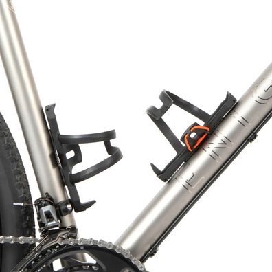 Restrap Side Release Bottle Cage (Als einzelstück verkauft) Black Trinksysteme & Tri
