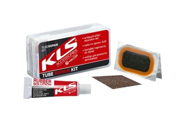 KLS Reifenreparaturset Rot Fahrradwerkzeuge & Wartungen in Rot
