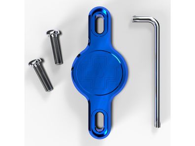 Muc-Off Secure Tag Holder V2 Blue Accessoires in Blau