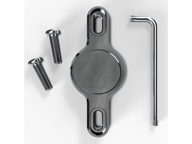 Muc-Off Secure Tag Holder V2 Grey Accessoires in Grau